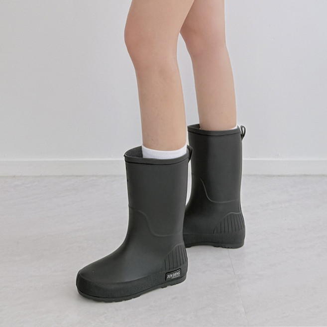 베이직 미들 레인부츠3color