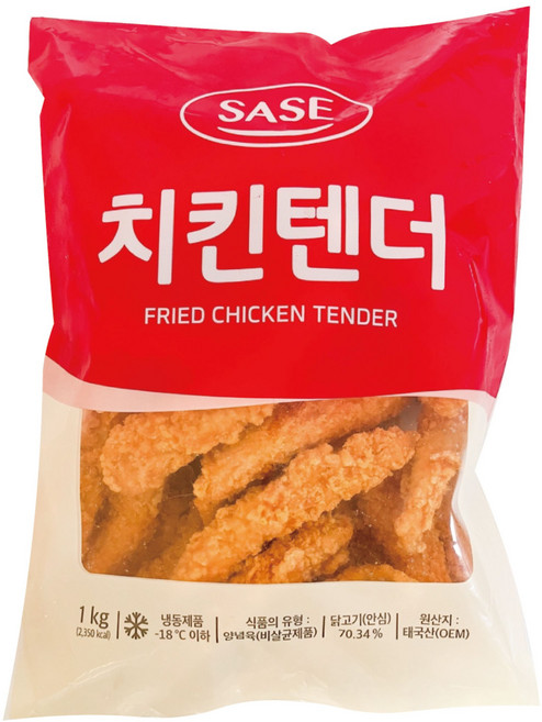 사세 치킨 텐더, 1kg, 1개