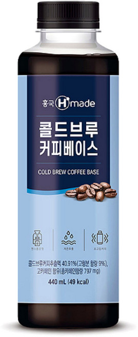 흥국 수가 콜드브루, 4개, 440ml, 4개