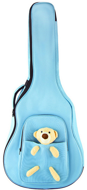 인형 포켓 어쿠스틱 일렉트릭 방수 가방 기타 케이스, 1개