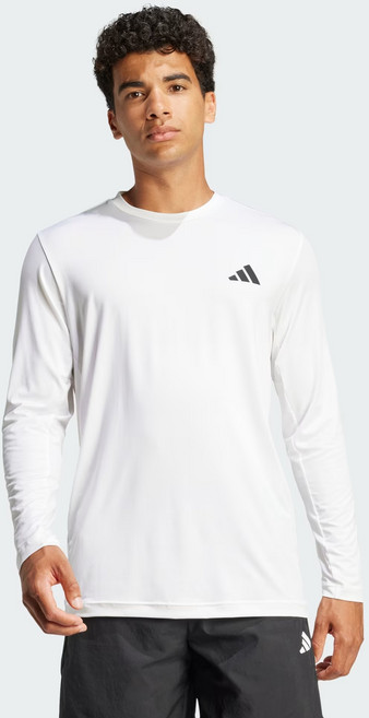 아디다스 [매장정품] 얇은 기능성 트레인 에센셜 긴팔 베이스레이어 티 TR-ES STRE LS T JC7716 화이트