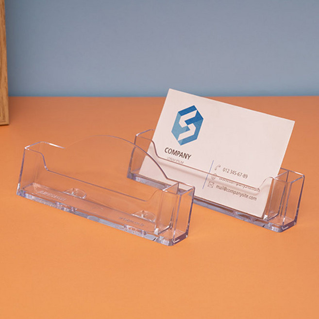 아이엠 명함꽂이1단 은행 명함 카드 거치대 홀더 스텐드