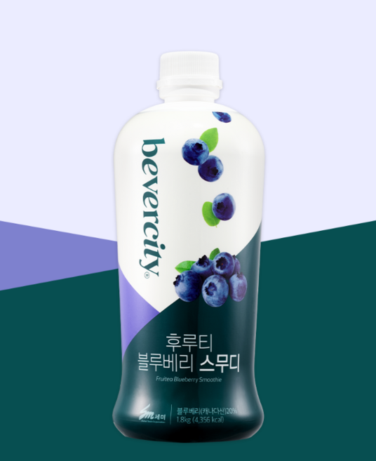 베버시티 세미 후루티 블루베리 스무디, 1.8kg, 1개