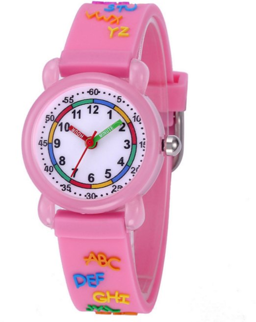재재팩토리 아동용 ABC 어린이 교육 손목시계 키즈 워치 선물용