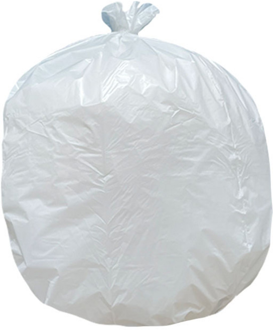 해피데이 분리수거 배접 쓰레기봉투 투명 두께0.02mm, 100개, 80L