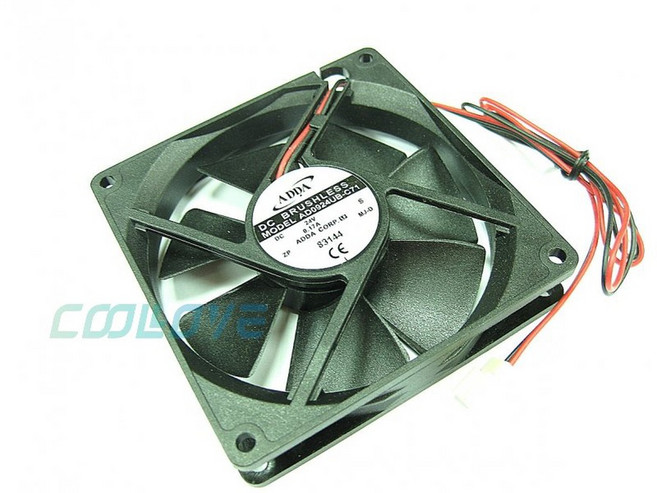 小白的生活工場*ADDA (AD0924UB-C71) 9公分雙滾珠風扇24V /3000R/40dba/35CFM