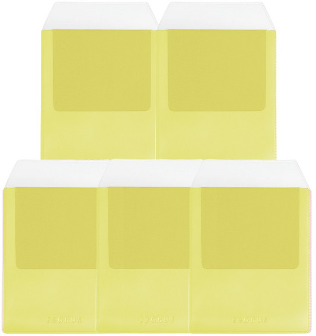 간호사 주머니 포켓 널스포켓 5개세트, 1세트, 옐로우