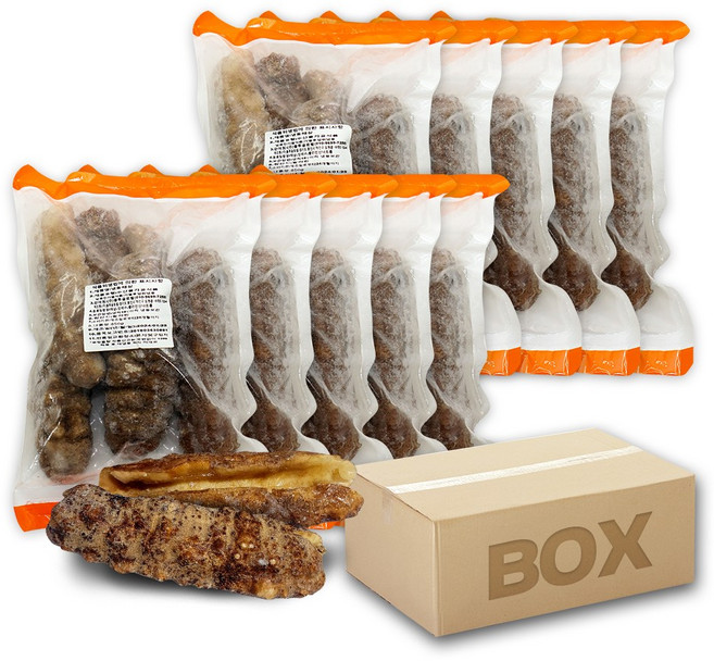 냉동해삼 루비해삼 대용량 불린해삼 필리핀산, 10개