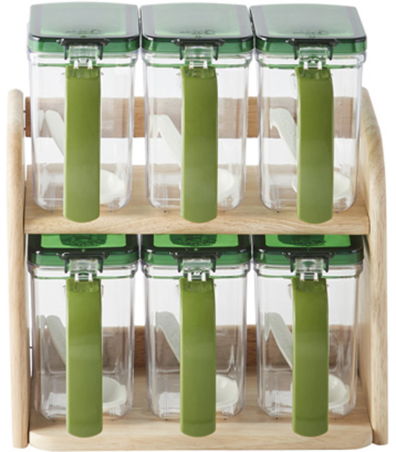 락앤락 슬림 양념통 6p 세트, 2개