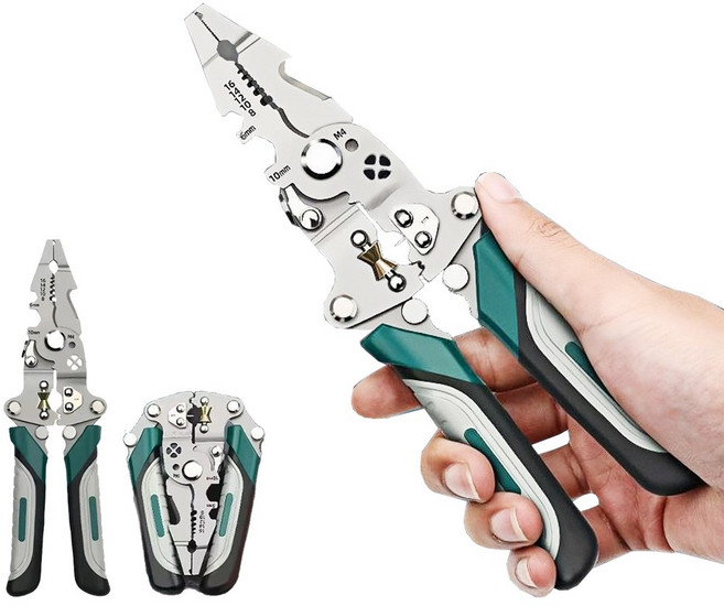 오름 스트리퍼 다기능 전선탈피기 비접촉식 검전기 접이식 피복 제거, 1개