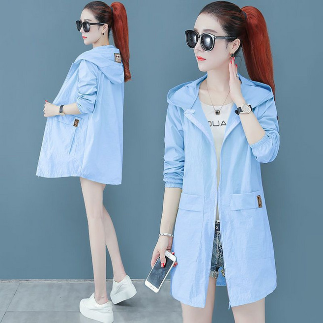 女款防曬衣 大尺碼 寬鬆 防紫外線 透氣 騎車用