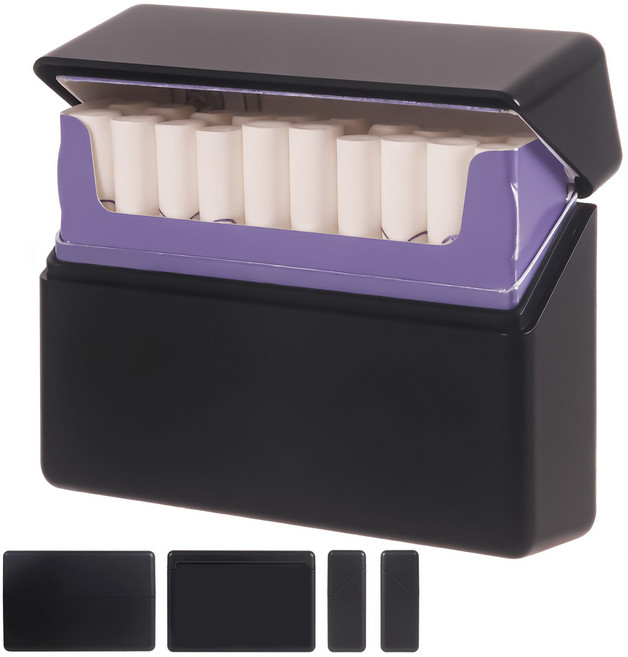 inkostudio아이코스 테리아 호환용 담배케이스 금속 광택의 단단한 케이스 지문이 남지 않습니다