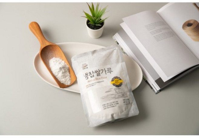 전원식품 생찹쌀가루, 400g, 1개
