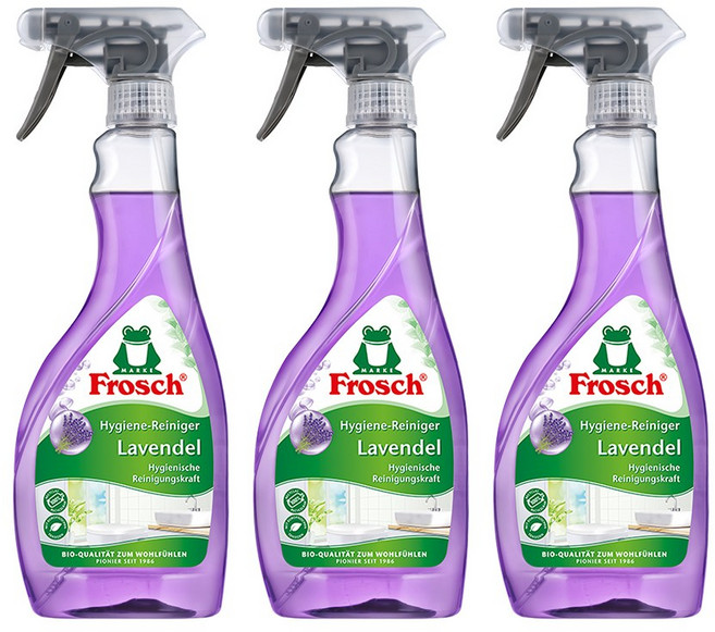 프로쉬 독일 다목적 라벤더 욕실클리너 500ml, 3개