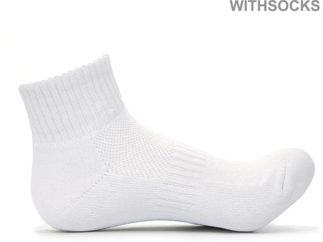 위드삭스 간호사양말 겹목 무봉제 옵션 흰색 무지 여성