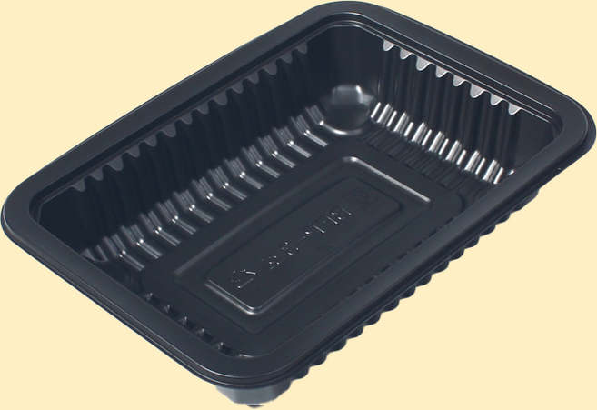 BF그린우드 일회용 실링용기 191440 (3호) 블랙 100개-소분 배달 포장, 1박스, 100개