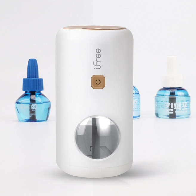 비비앤제이 모기 해충 퇴치기 무선 훈증기 차박 캠핑용 필수준비물 가정용 포충기, 본품+리필용 리퀴드