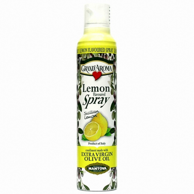만토바 레몬향 엑스트라 버진 올리브 오일 스프레이, 250ml, 1개