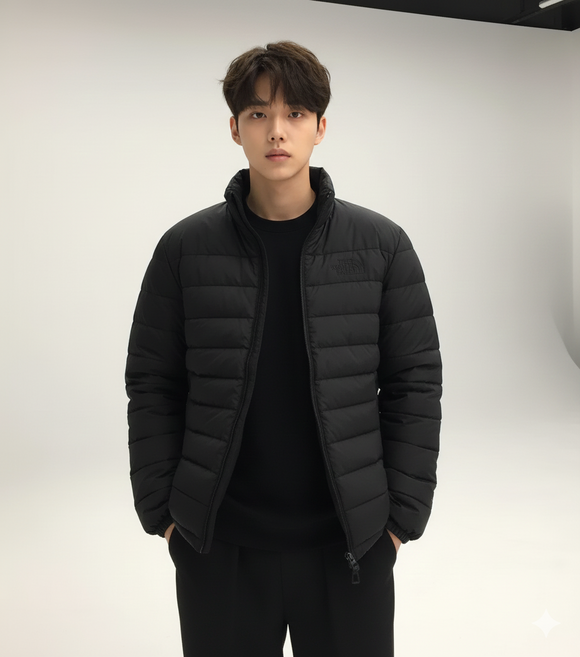 노스페이스 경량 온볼 패딩 눕시 자켓 아스라인 EX 숏패딩 다운 점퍼 (Konsai 양말 증정)