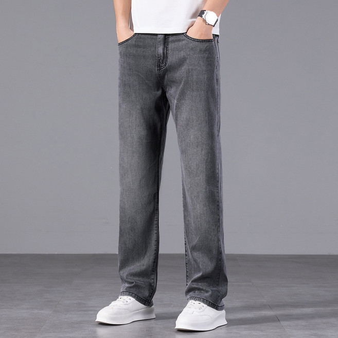 하울맨 중년 남성 깔끔하고 편한 빅사이즈 텐셀 쿨 팬츠