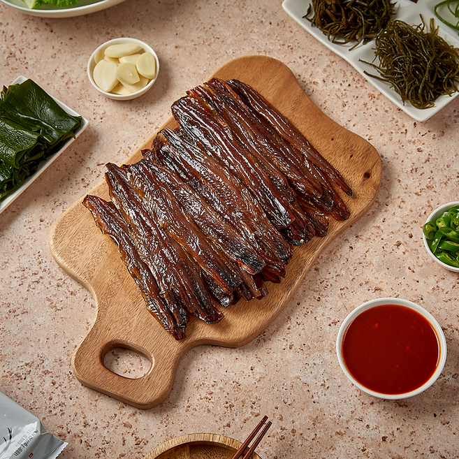 [덕장직송] 포항 구룡포 삼정마켓 손질 해풍 과메기 야채세트 진공포장, 1세트, 5미 단품