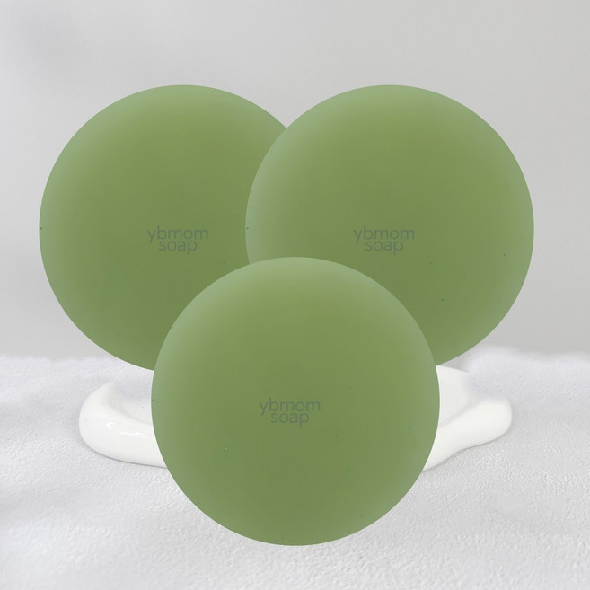 생 알로에 악건성 고 보습 세안 올인원 비누 민감성 수제 세수비누 건성비누 추천 yb맘, 100g, 3개입