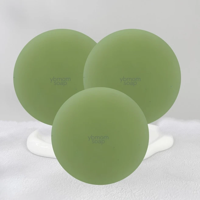 생 알로에 악건성 고 보습 세안 올인원 비누 민감성 수제 세수비누 건성비누 추천 yb맘, 100g, 3개입 - 쿠팡