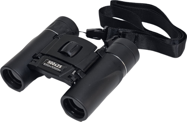 밀레니 휴대용 500x25 고배율 망원경, 25mm