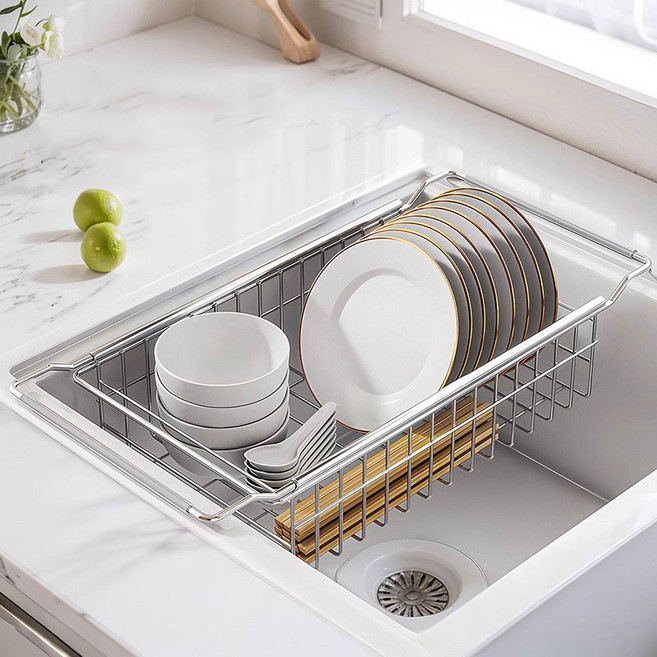 데일리온 304 스텐 길이조절 싱크플레이트 와이드, B타입, 1개