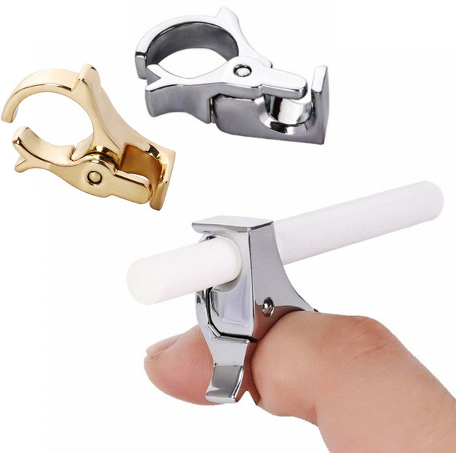 집게형 담배 홀더 반지 냄새방지홀더 담배집게, 1개
