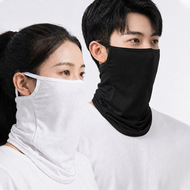 스피세프 1+1 여름 자외선차단 마스크 쿨핏 햇빛 차단 얼굴 마스크