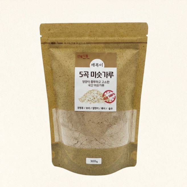 깨복이 국산 5곡 미숫가루, 1개, 300g