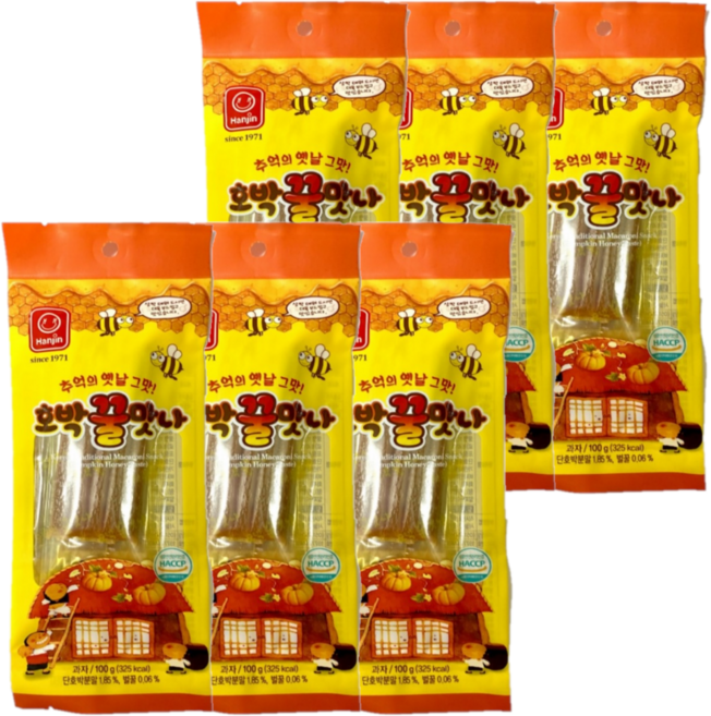 GLOryHY]호박꿀맛나 행사, 100g, 6개
