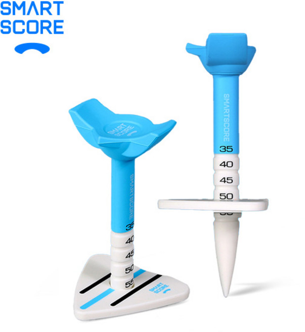 스마트스코어 SMART GOLF TEE 컨트롤티, 스마트블루, 색상:스마트블루