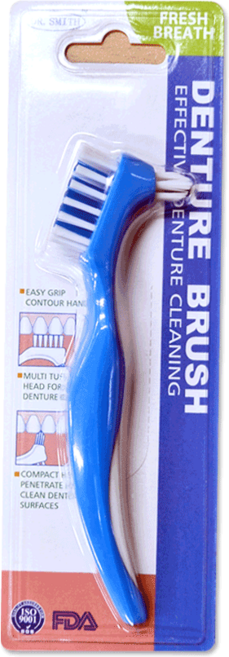 덴트픽스 틀니칫솔, 1개, 1개입