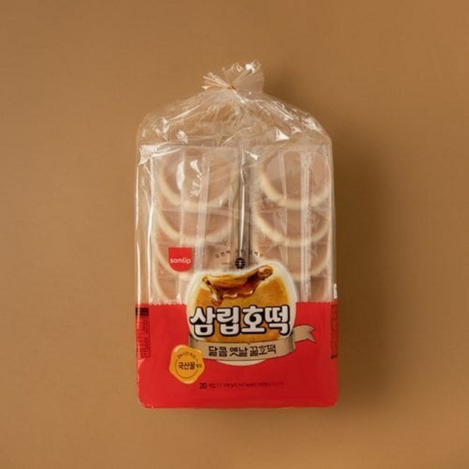 삼립 달콤 옛날 꿀 호떡, 20개, 56g