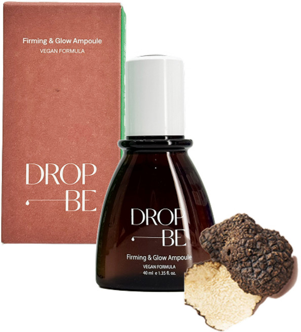 드롭비 트러플 앰플 피부탄탄 광채 갈색 앰플 에센스 + 사은품 니플패치, 3개, 40ml