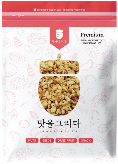 맛을그리다 호두분태 800g, 1개