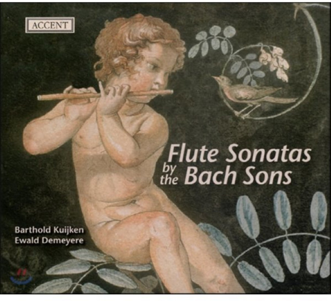 [CD] Barthold Kuijken 아들 바흐들의 플루트 소나타 (Flute Sonatas By The Bach Sons)
