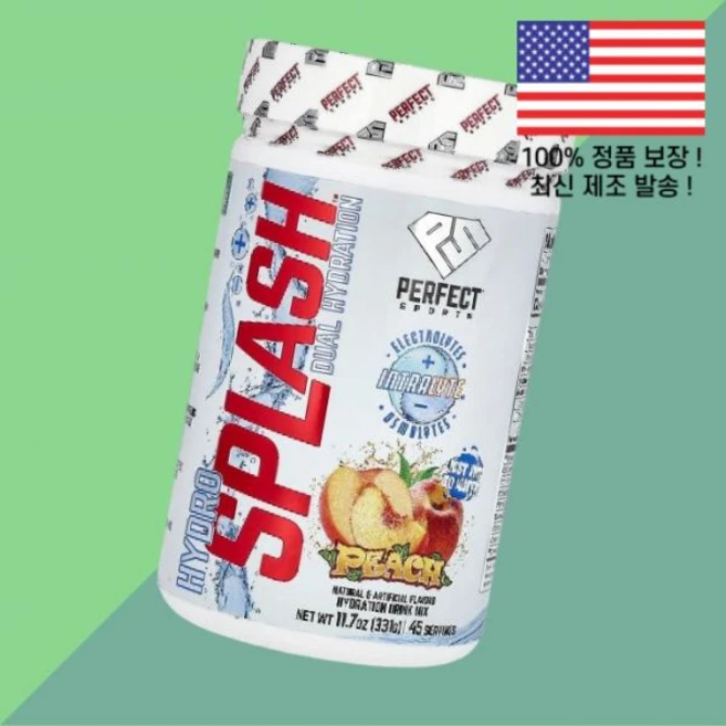 퍼펙트 스포츠 하이드로 스플래시 듀얼 하이드레이션 복숭아 피치 11.7온스 331g PERFECT Sports Hydro Splash Dual Hydration Peach 11, 퍼펙트 스포츠 하이드로 스플래시 듀얼 하이드레이션 복숭 - 쿠팡