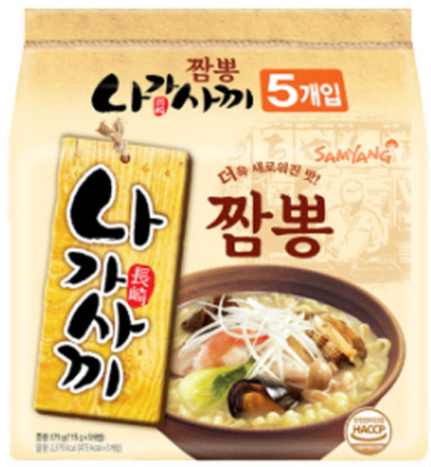 삼양 나가사끼 짬뽕 115g, 20개