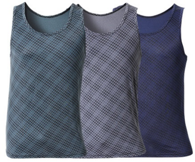 발렌티노크리스티 기능성 에어셀 3매입 케이스 런닝(6325)