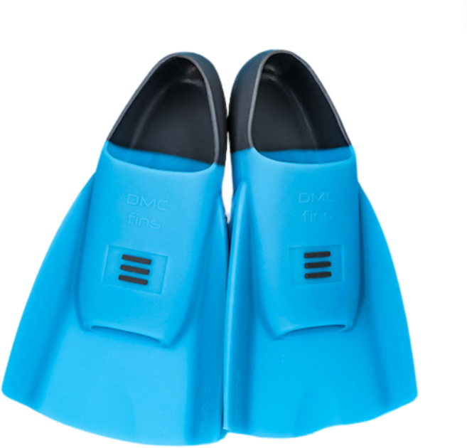 DMC 숏핀 오리지널 오리발, BLUE ICE