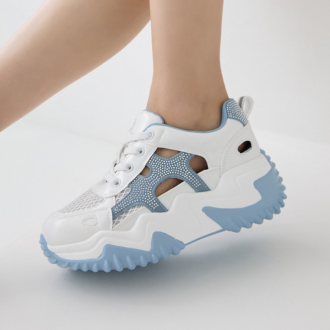 제이슈 프킨 경량 플랫폼 메쉬 스니커즈 7cm