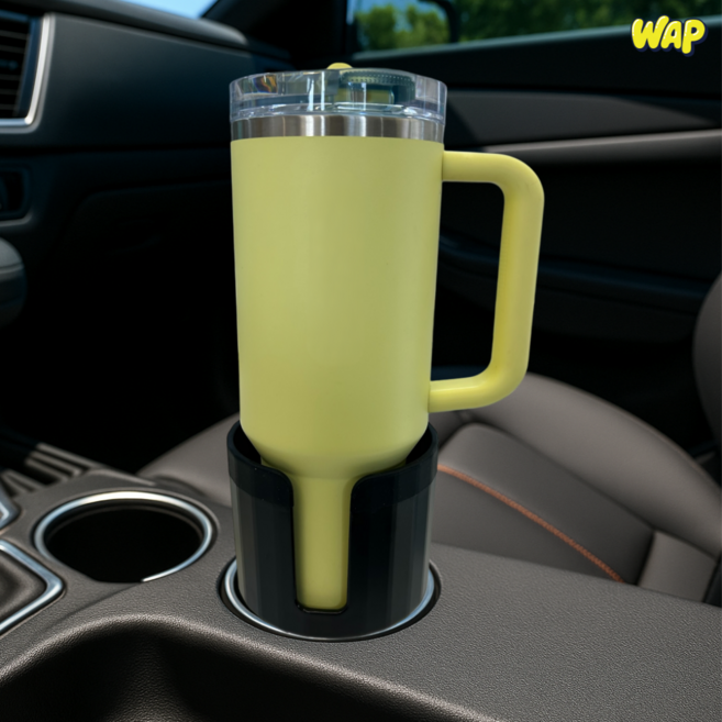 WAP 차량용 스탠리 텀블러 컵 홀더 트레이 콘솔 다용도 수납 자동차 테이블 1구, 1개