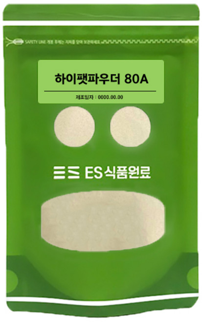 하이팻파우더 80A 식물성크림 말레이시아산, 1개, 100g