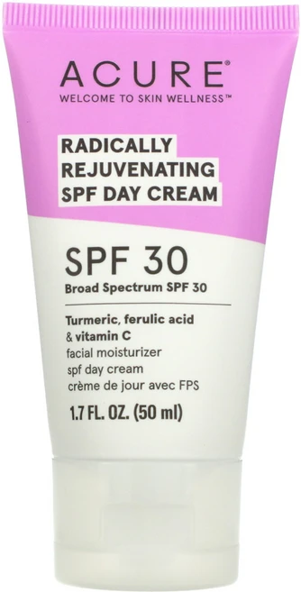 Acure 래디컬리 리쥬브네이팅 데이 크림 SPF 30 50ml(1.7fl oz) 2팩, 1개, 50ml - 쿠팡