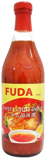 FUDA 富達 泰式甜辣醬 搭配月亮蝦餅、炸物 涼拌皆宜, 730ml/瓶, 1個, 730ml