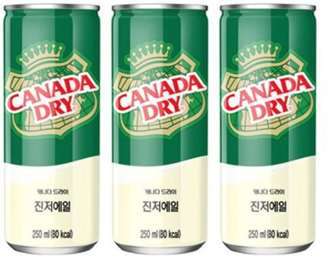 캐나다 진저엘 250CAN X30 coc+6324WS, 250ml