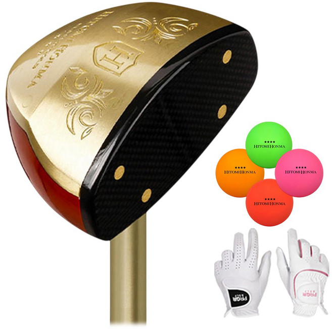 2025년형 협회공인인증 히토미 혼마 3스타 파크골프채 파크볼채 CLASSIC GOLD, 선택:83cm, R, 1도